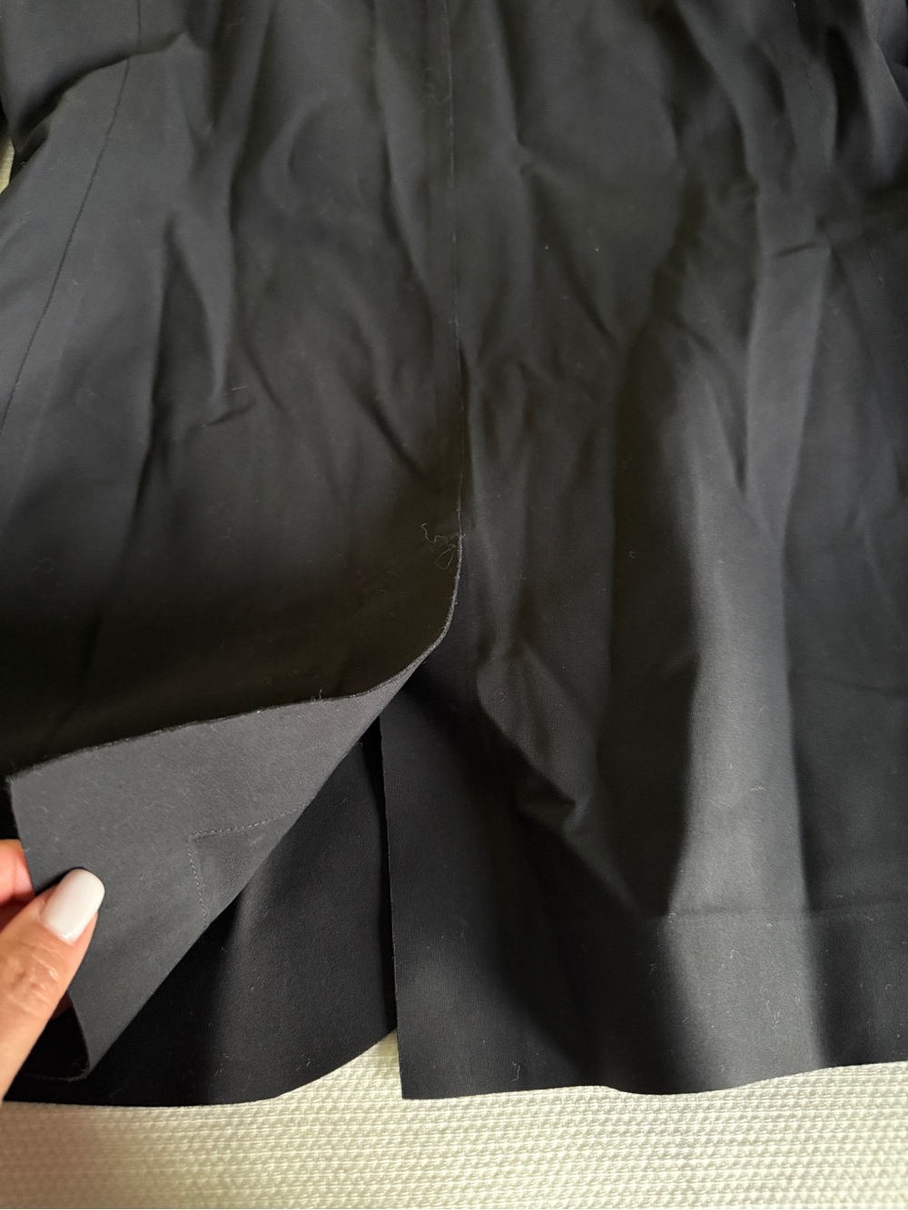 Athleta Black Open-Front Blazer, sz 8 - Picture 10 of 13